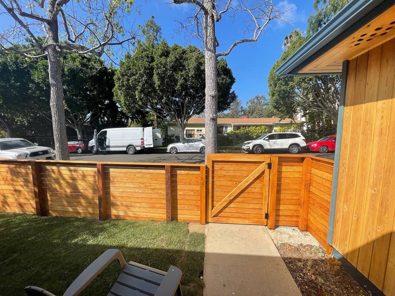 Horizontal Wooden Gate