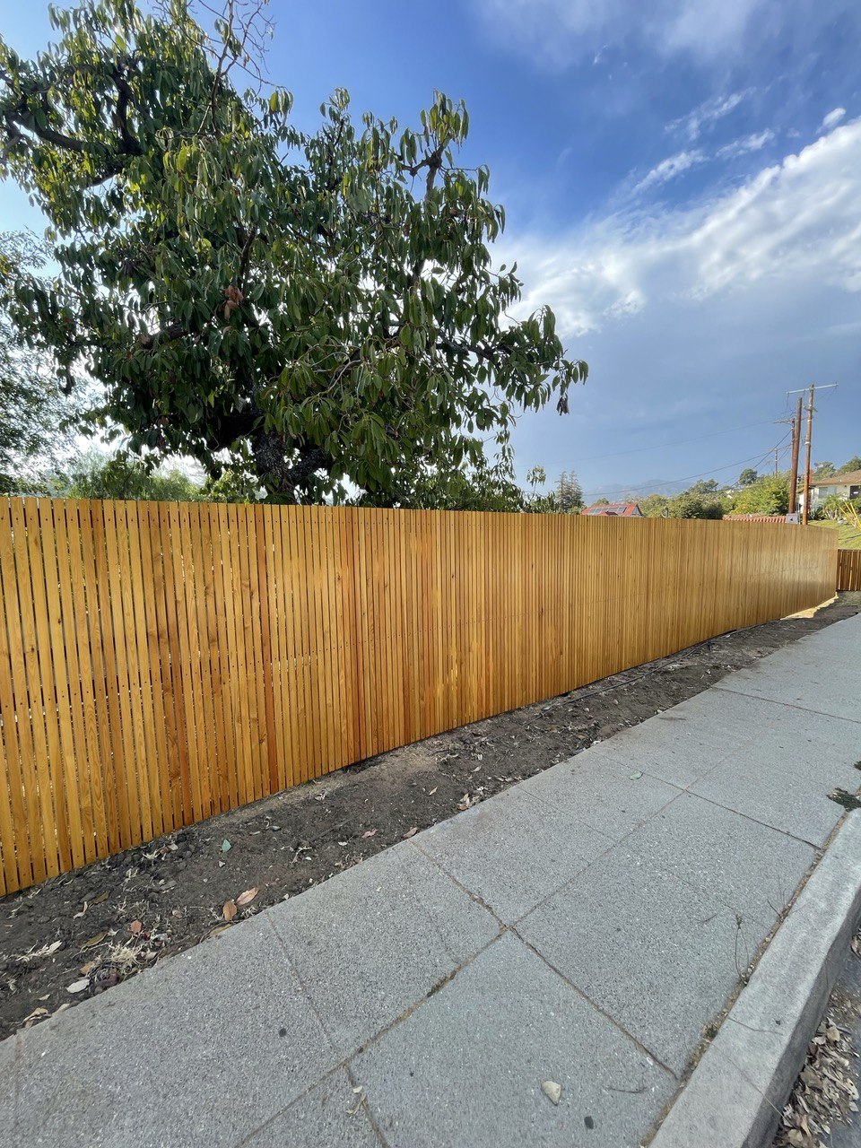 custom vertical fencing