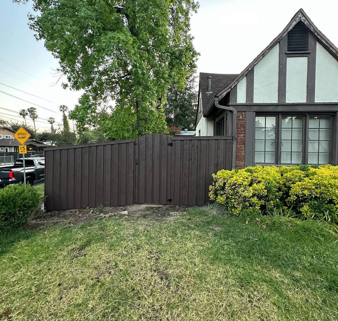 Traditional Wooden Fence