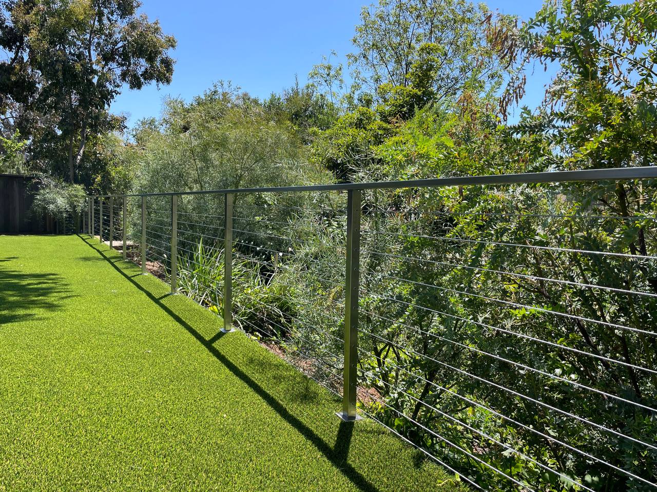 Backyard Stainless Steel Cable Railing