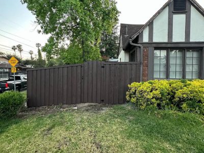 Traditional Wooden Fence