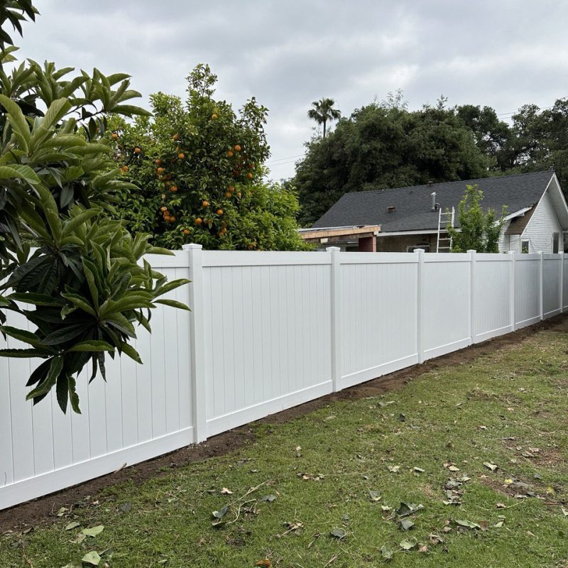 Vinyl Fence